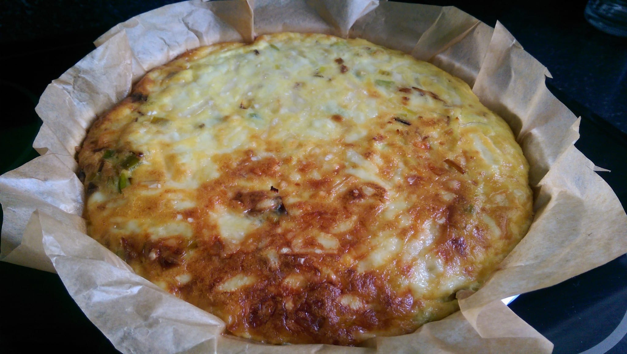 Read more about the article Crustless Leek Quiche