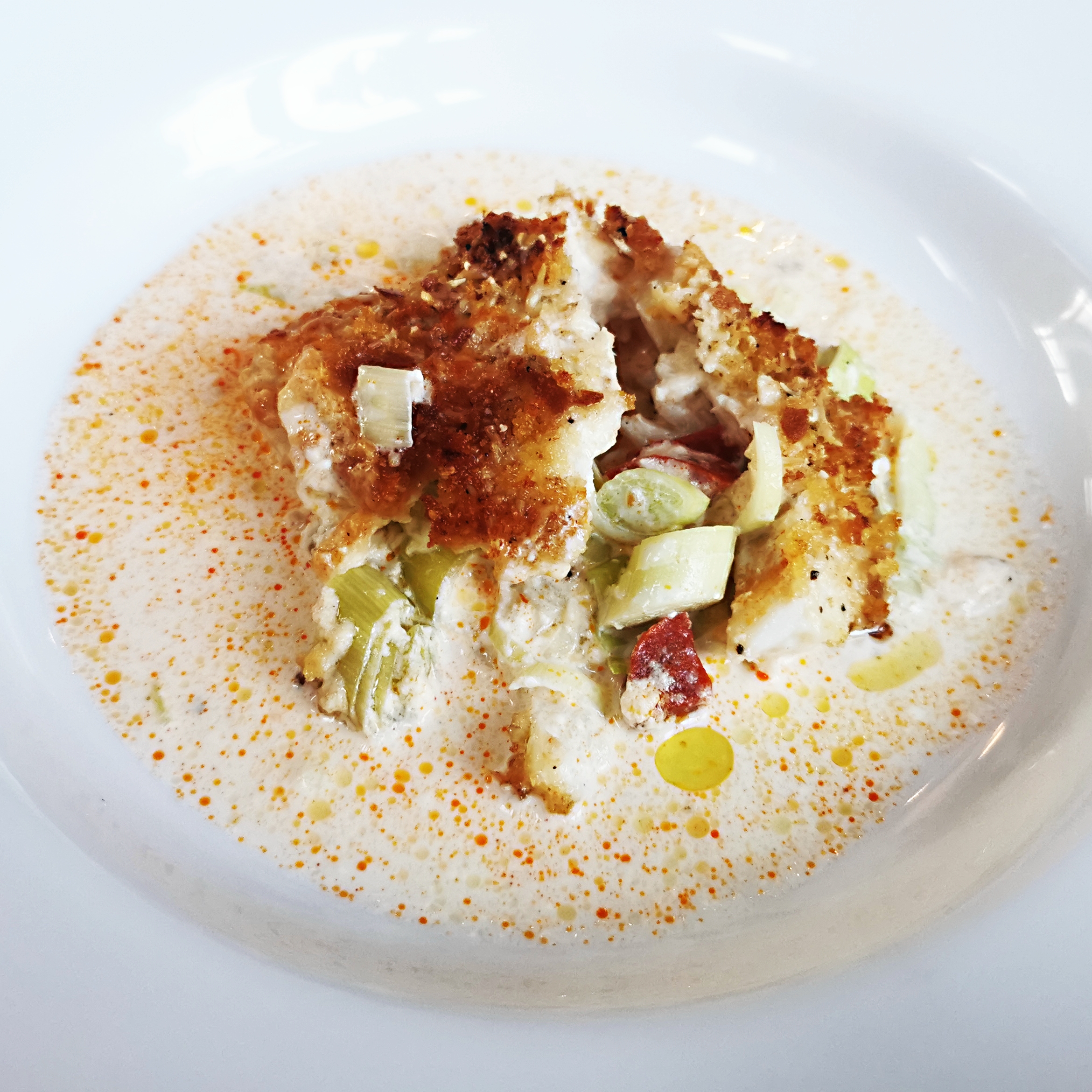 Read more about the article Cod with Chorizo and Leeks