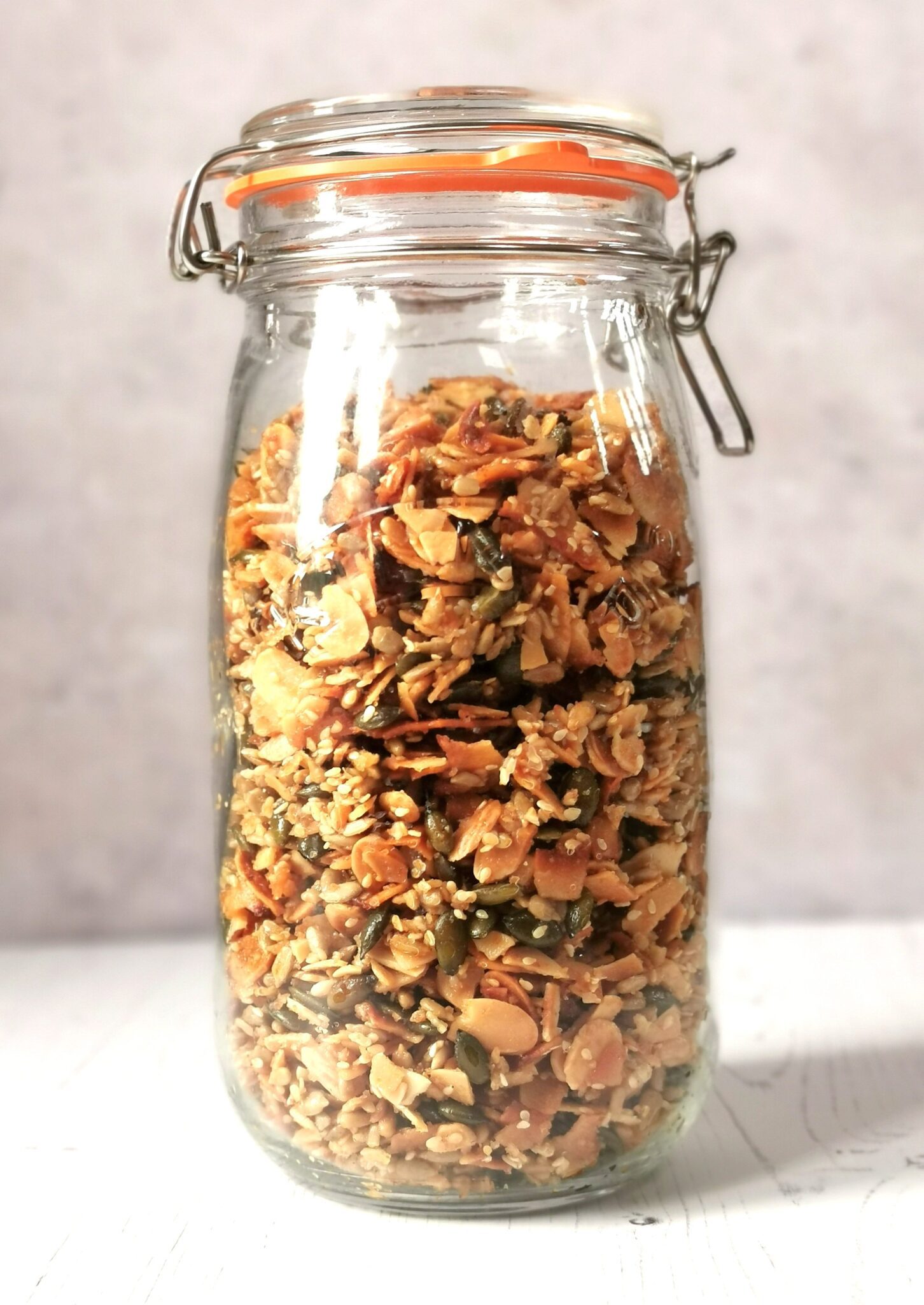 Best ever easy low carb granola – Natasha is Wide Eyed